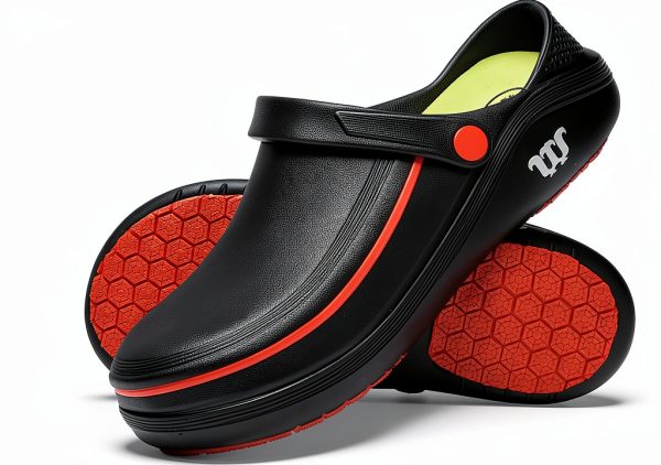 SECHRITE Non-Slip Work Shoes Waterproof Unisex Clogs-0