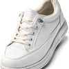 White Womens Slip Resistant Shoes Non Slip Work Shoes-0