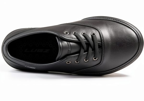 Lugz Womens Slip Resistant Work Shoes Leather Black-4