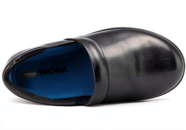 Dr Scholls Womens Work Clog Leather Slip Resistant Comfort-2