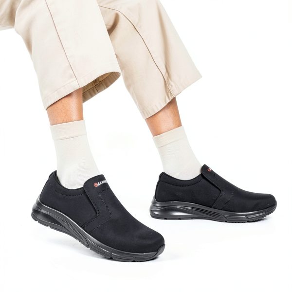 Larnmern Womens Non Slip Shoes Water Resistant Comfort-5