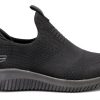 Skechers Womens Slip Resistant Athletic Shoes Black-2