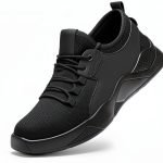 Ulogu Waterproof Non Slip Work Shoes Black Mens Womens-0