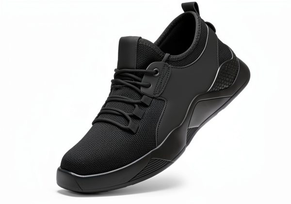 Ulogu Waterproof Non Slip Work Shoes Black Mens Womens-0