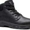 Womens Non Slip Work Boots Waterproof Comfortable Black-0