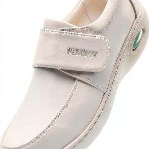 PEDASVON Womens Work Shoes Leather Lightweight Comfortable-0