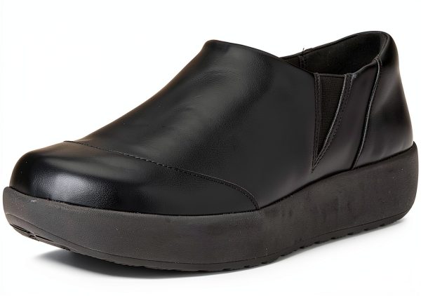 Amazon Essentials Slip Resistant Service Shoes Women Black-0
