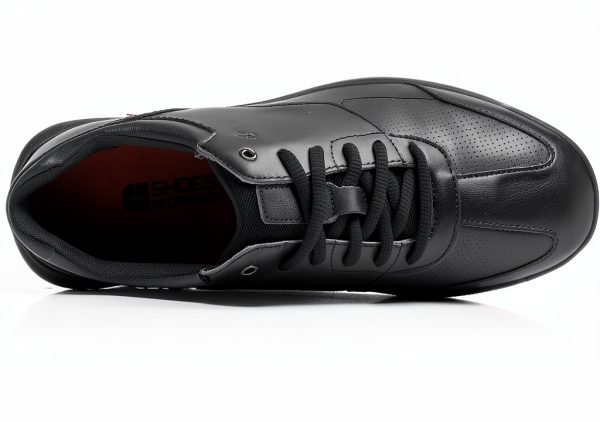 Shoes For Crews Womens Slip Resistant Work Shoes Black-4