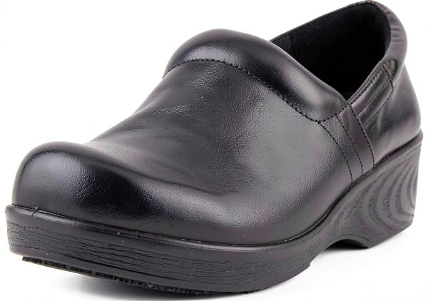 Dr Scholls Womens Work Clog Leather Slip Resistant Comfort-0