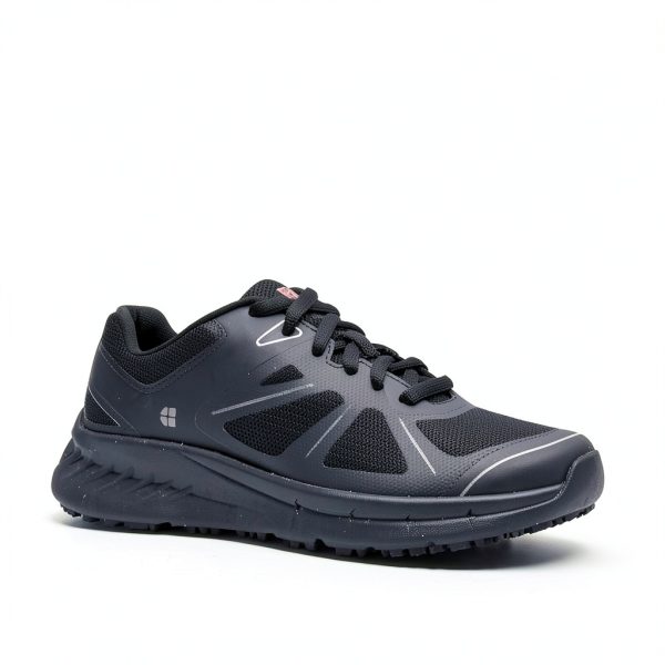 Shoes For Crews Womens Slip Resistant Work Shoes Black-4