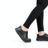 Treesky Womens Work Shoes Non-Slip Leather and Mesh-2