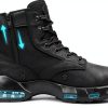 LARNMERN Womens Non-Slip Boots Black Wide Width Comfort-4