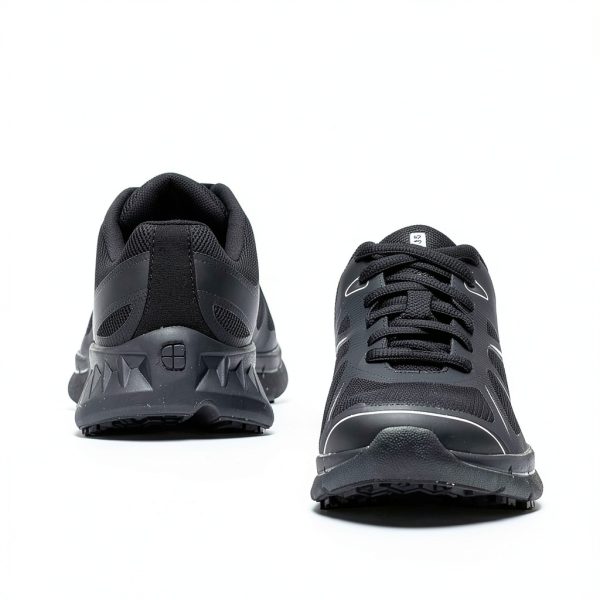 Shoes For Crews Womens Slip Resistant Work Shoes Black-5