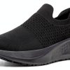 Non Slip Work Shoes Women Black Mesh Slip Resistant-0