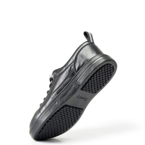 Treesky Womens Work Shoes Non-Slip Leather and Mesh-5