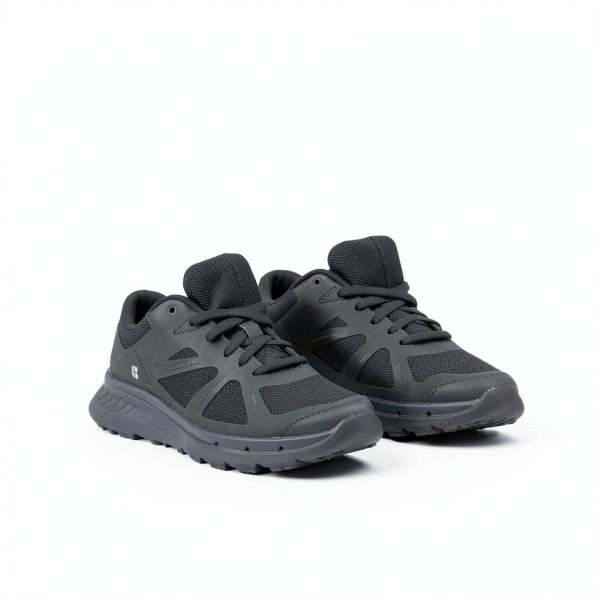 Shoes For Crews Womens Slip Resistant Work Shoes Black-1