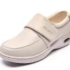 PEDASVON Womens Work Shoes Leather Lightweight Comfortable-6