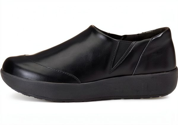 Amazon Essentials Slip Resistant Service Shoes Women Black-7