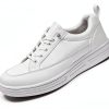 White Womens Slip Resistant Shoes Non Slip Work Shoes-1