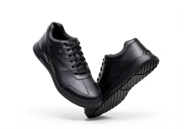 Shoes For Crews Womens Slip Resistant Work Shoes Black-9
