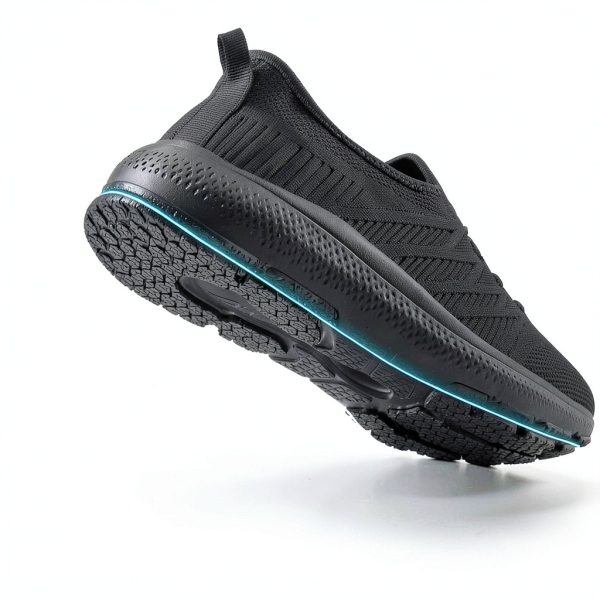 Pavo Slip Resistant Work Shoes Black Non Slip Water-3
