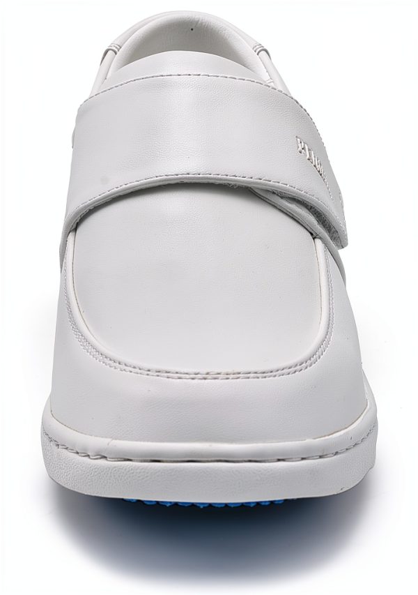 PEDASVON Womens Work Shoes Leather Lightweight Comfortable-4