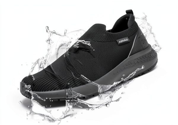 Women Slip Resistant Shoes Waterproof Breathable Work-4