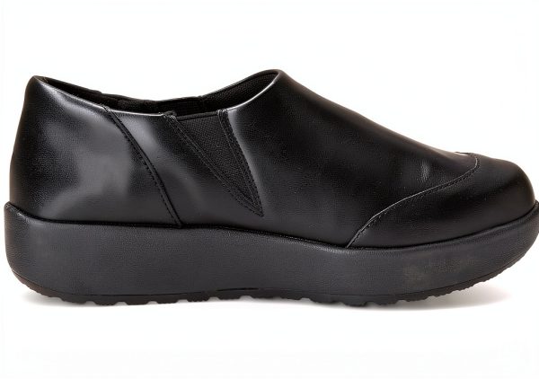 Amazon Essentials Slip Resistant Service Shoes Women Black-5