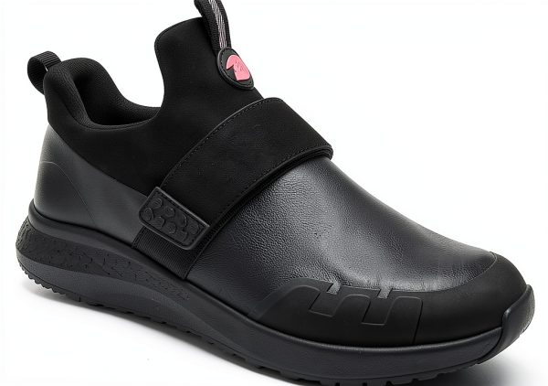 Delobi Non Slip Work Shoes Women Waterproof Slip On Comfort-0