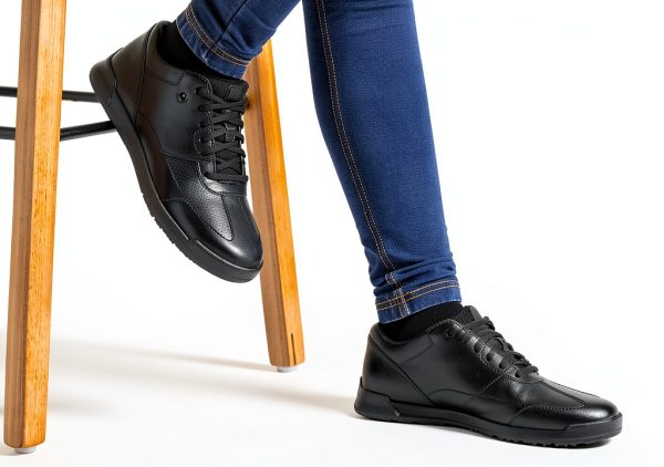 Shoes For Crews Womens Slip Resistant Work Shoes Black-7