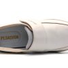 PEDASVON Womens Work Shoes Leather Lightweight Comfortable-2