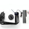 Pavo 8-Light Black Chandelier for Home Decor-4