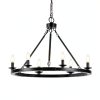 Seaside Village Chandelier 6 Light Wagon-0