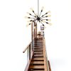 Pavo 18-Light Gold Chandelier Farmhouse Style-3