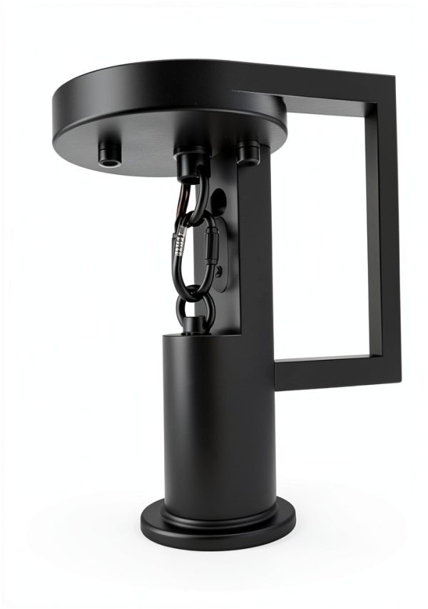 Black Metal Chandelier MIAYBPH Farmhouse Ceiling-3