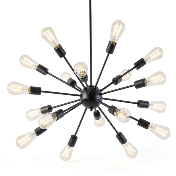 Pavo 18-Light Gold Chandelier Farmhouse Style-0