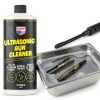 Ultrasonic Gun Cleaner Solution Concentrate + Free Cleaning Cloth | Makes 50 Gal. | Made in The USA | Gun Parts Cleaner for All Ultrasonic Machines | Highly Concentrated Firearm Cleaning Liquid-3