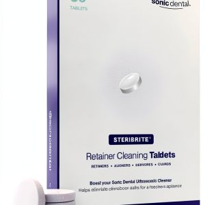 Cleaning Tablets with Steribrite® - 30 Tablets, 1 Month Supply. for use with The Sonic Pro-0