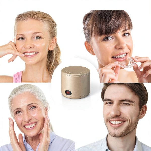 Ultrasonic Retainer & Denture Cleaner Sawkit HR-01 120mL Quiet 45kHz-7