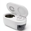 Ultrasonic Jewelry Cleaner Pixosn 200ml 304 Steel Tank UV Dry White-1