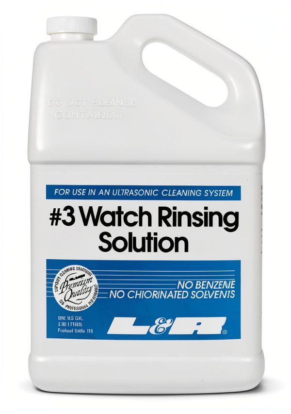 L & R Watch Rinsing Solution 1 Gallon Ultrasonic Cleaner Solution-0