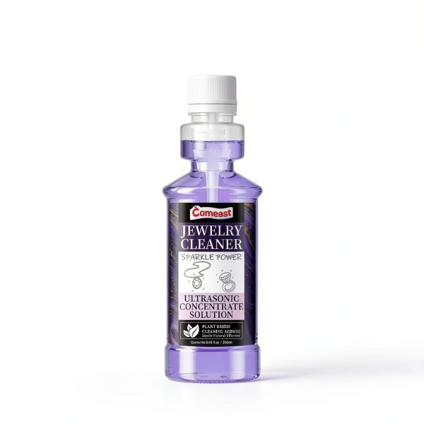 Ultrasonic Cleaner Solution Concentrate, Ultrasonic Jewelry Cleaner Solution, Professional Power for All Ultrasonic Machines, Plant Based Eyeglass otal 16.9 FL Oz (2 PK)-4