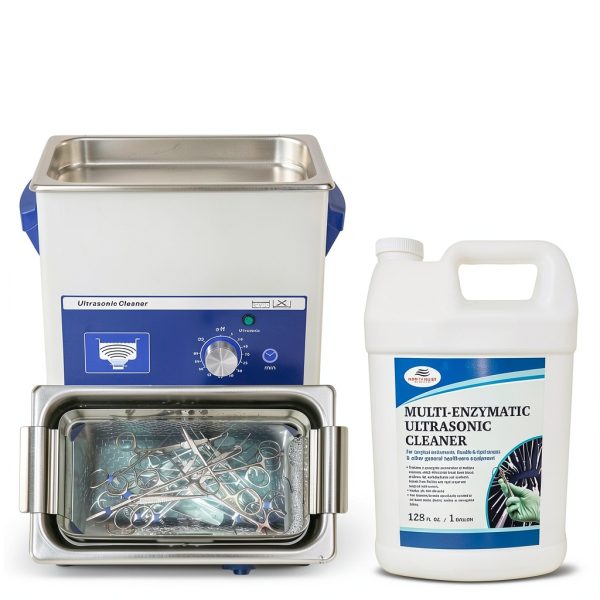 NORTHWEST ENTERPRISES Multi-Enzymatic Ultrasonic Cleaner Solution for Surgical Instrument and Equipment Reprocessing. Concentrated. One Gallon.-7