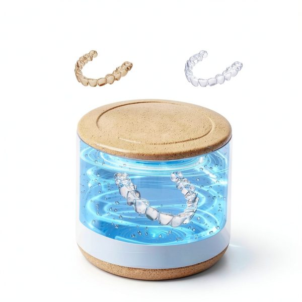 Ultrasonic Retainer & Denture Cleaner Sawkit HR-01 120mL Quiet 45kHz-3