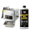Ultrasonic Gun Cleaner Solution Concentrate + Free Cleaning Cloth | Makes 50 Gal. | Made in The USA | Gun Parts Cleaner for All Ultrasonic Machines | Highly Concentrated Firearm Cleaning Liquid-6